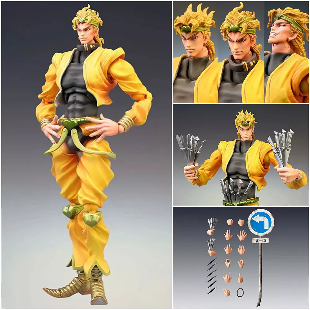 Jojo's Bizarre Adventure Dio Brando Anime Super Action Figure Model Toy In  Box