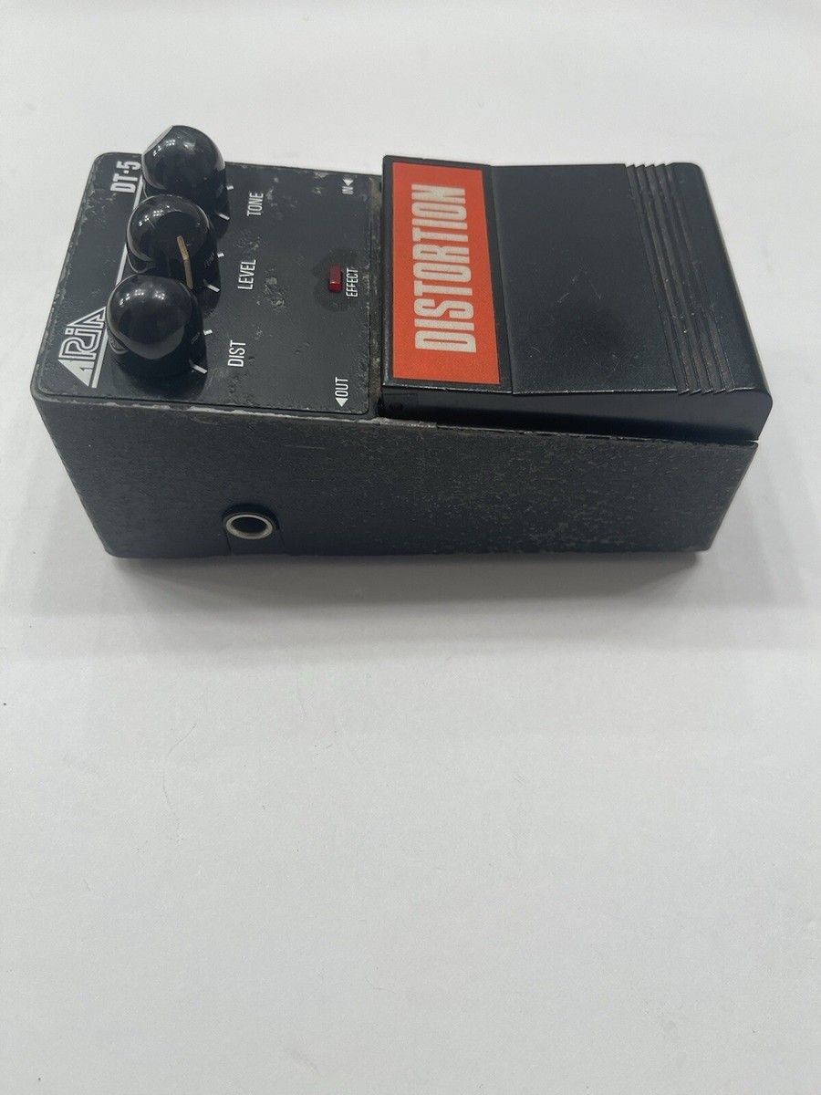 【12138】ARIA DT-5 Distortion Aria DT-5 Distortion Analog Vintage Guitar Effect Pedal MIJ Japan