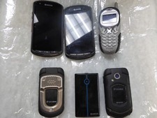 Lot of 6 Kyocera Cell Phones