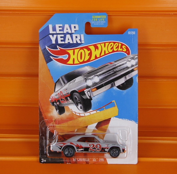 Hot Wheels - 2016 - '67 Chevelle Ss 396 (Grau) - Hw Flames 2/10 - #092 *Longcard-image