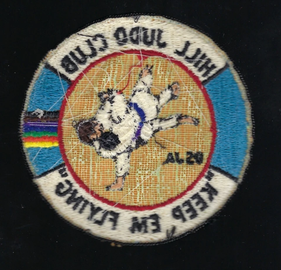 Hill Judo Club "Keep Em Flying" USJA Embroidered 4" Patch lot #JP1 - Image 2 of 2