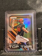 Kyle Harrison 2024 Prizm Top Tier Silver Prizm - Giants