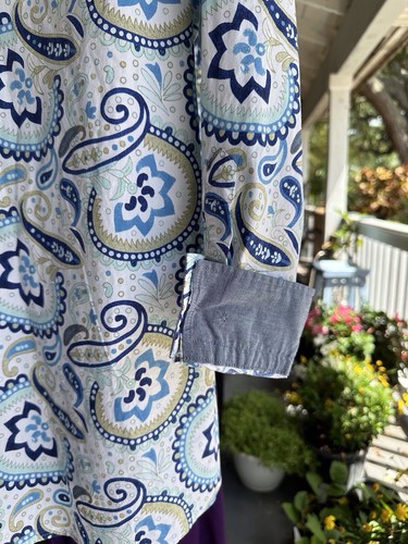 Cremieux Big Men’s Button Down Collared Sz 3XB Long Sleeve Paisley A - Picture 6 of 6
