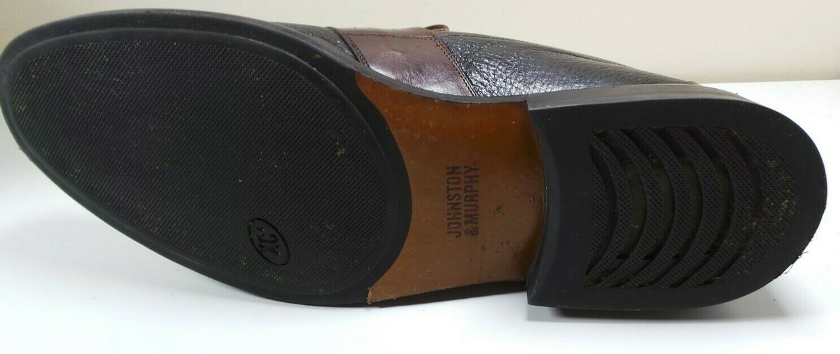 Johnston & Murphy Mens Brown Tasseled Loafers Shoes 15 7110 Size 11 Italy Men main image 2
