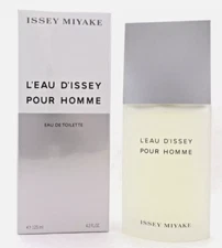 Issey Miyake L'Eau D'Issey Pour Homme EDT 4.2 Fl Oz / 125 ML Men Perfume NIB