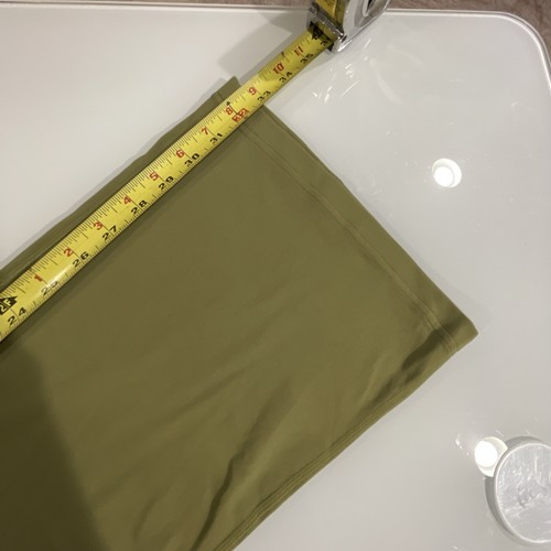 Lululemon Align Mid Rise Ankle Legging Sz 8 Dark Green Olive Women’s Pockets - Afbeelding 5 van 8