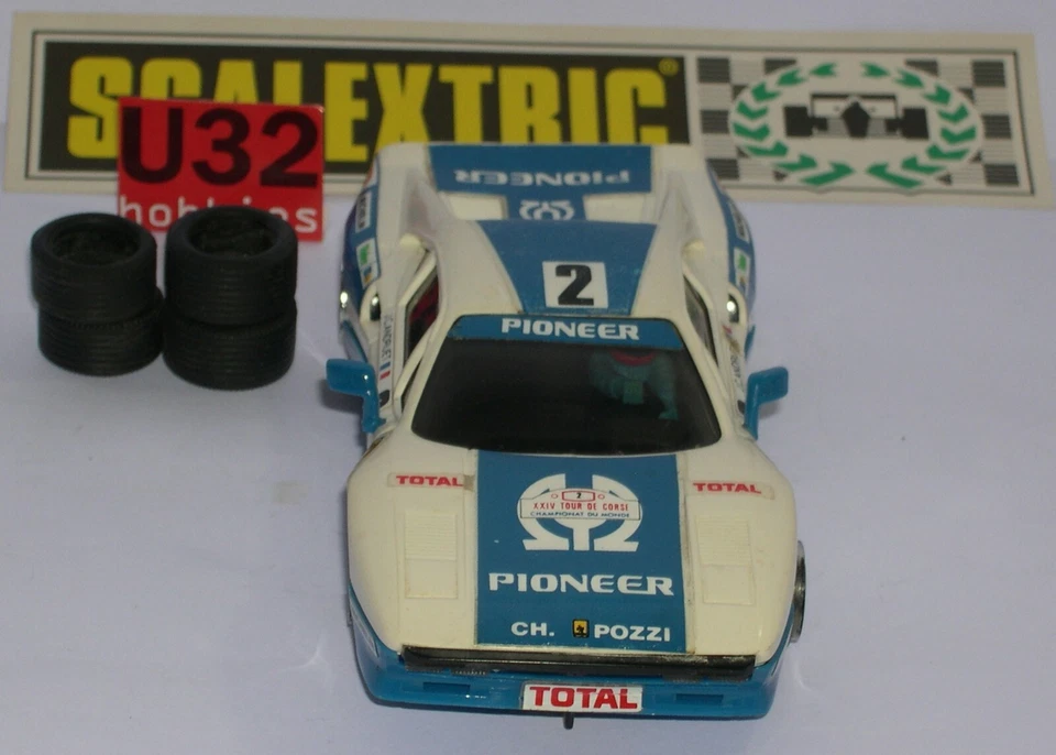 Slot Car SCX Scalextric Exin C-4075 Ferrari 250 GTO #9 Pioneer Andruet - Photo 2/4