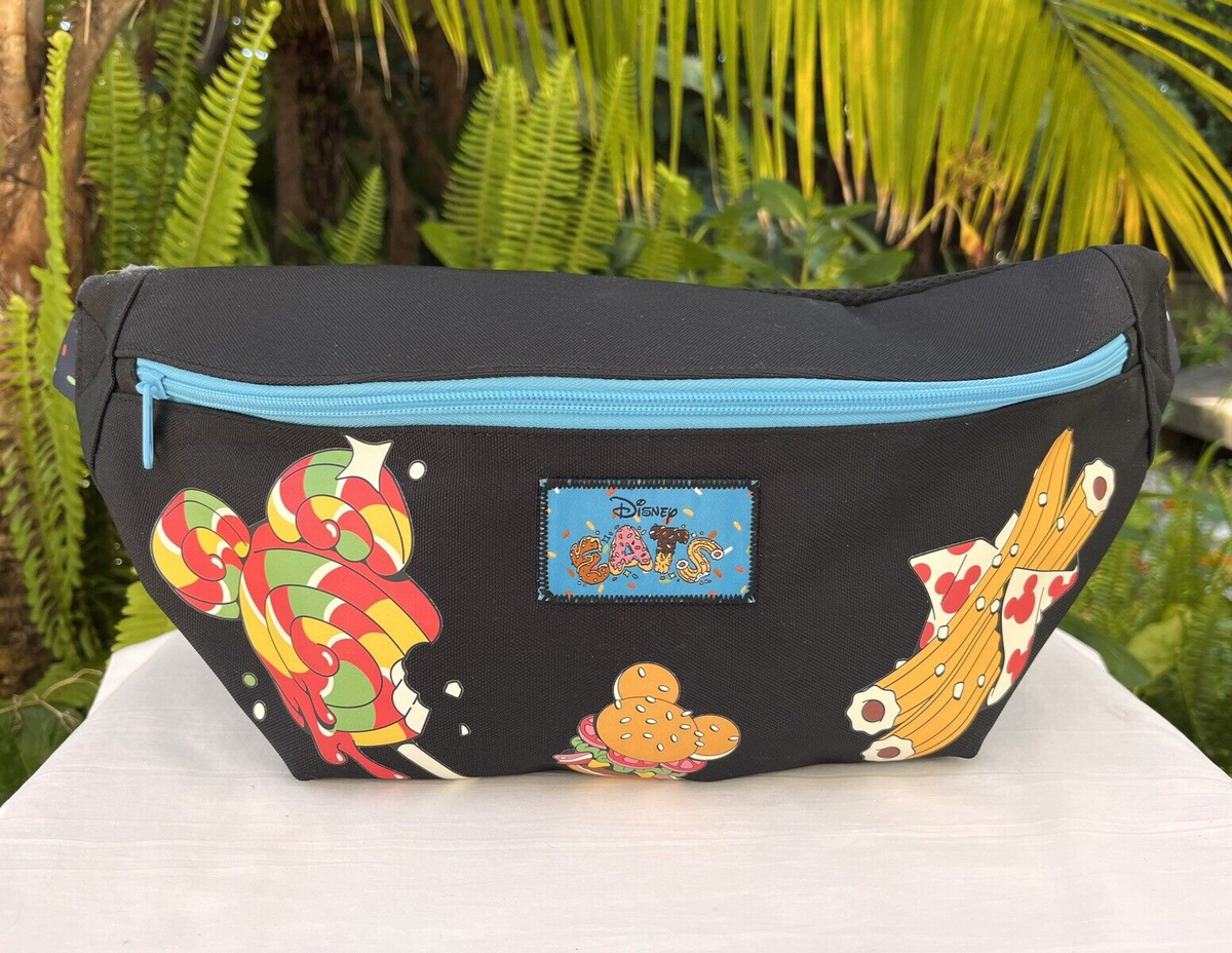 2024 Disney Parks Disney Eats Park Snacks Large Travel Belt Bag