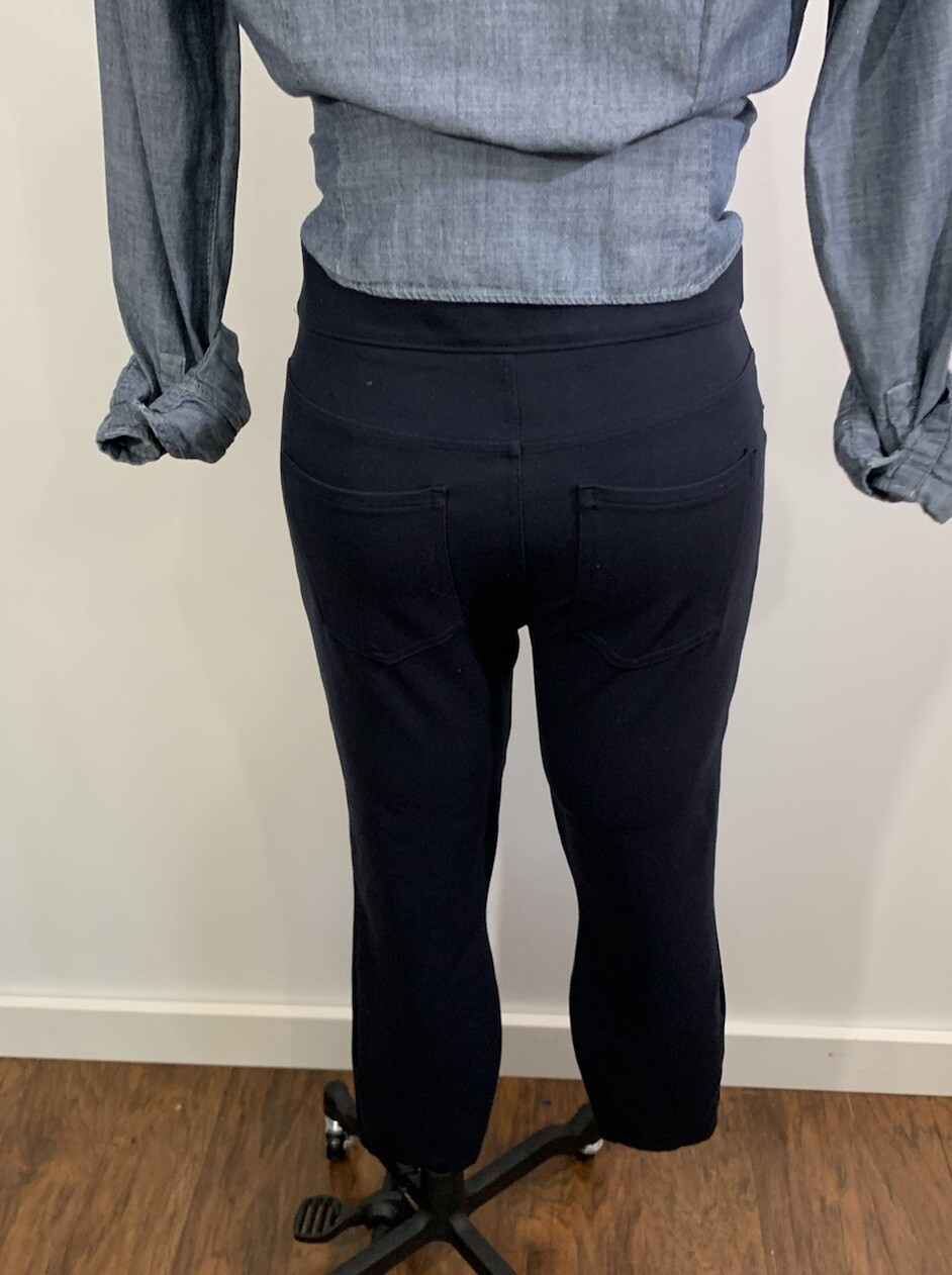 Spanx Pants Navy Blue Medium - image 4