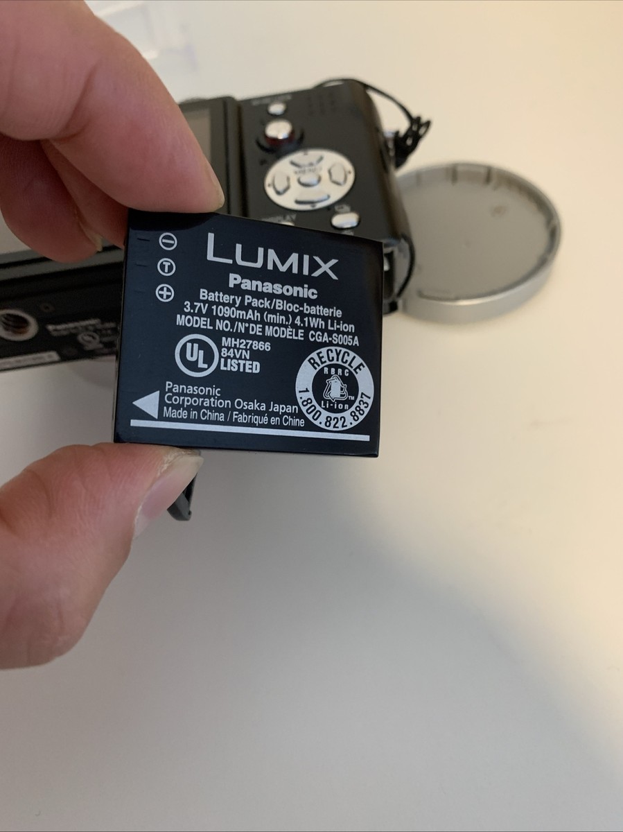 Panasonic Lumix DMC-LX1 Compact Argenté Pour Pièces Ou Réparation, Non Testé