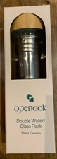 Openook Double walled Glass Flask 350ml Capacity