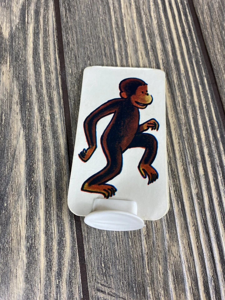 Juego Curious George vintage 1977 pieza de repuesto mono Foto 2 de 2