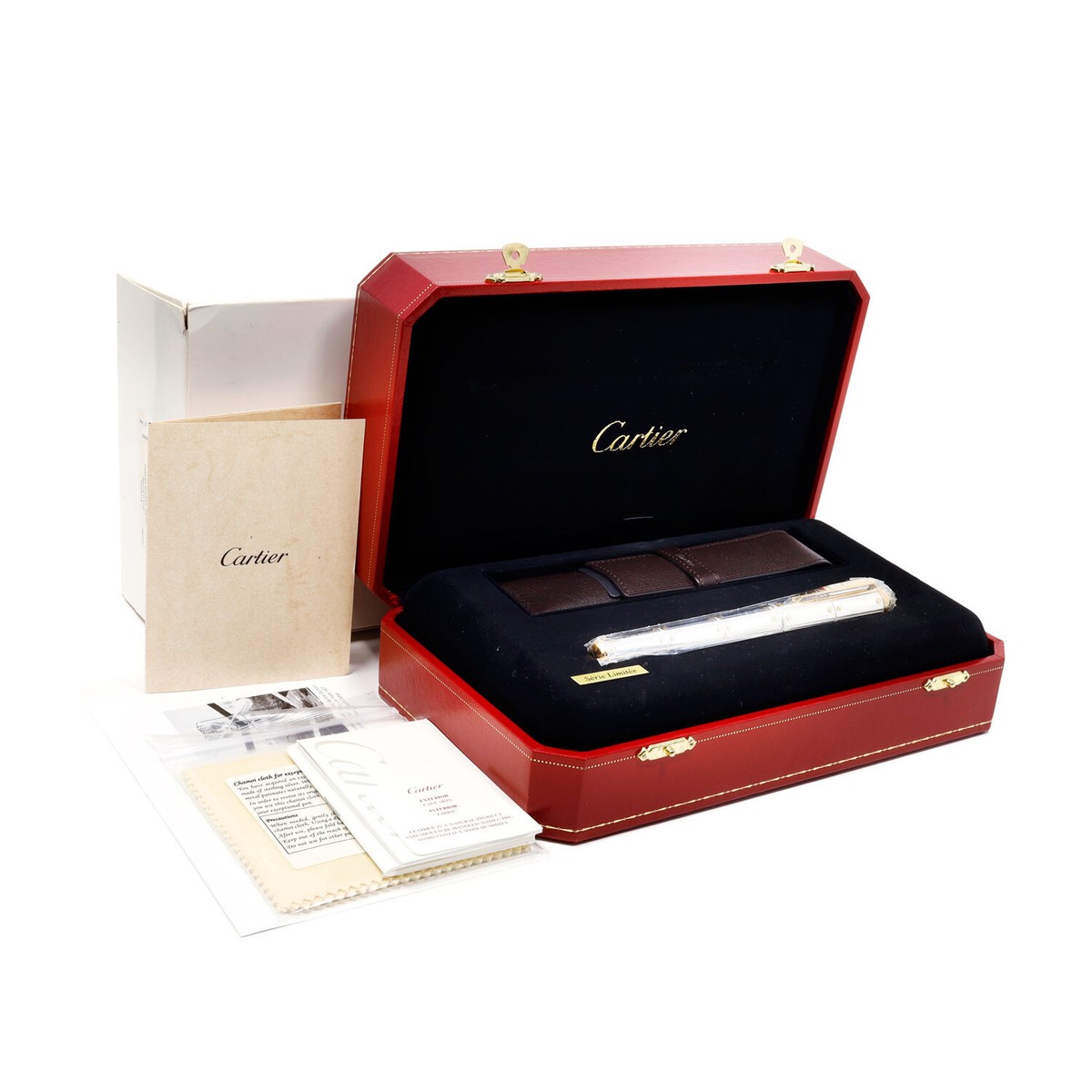 【新品未使用】Cartier Santos de Cartier ボールペン CARTIER】SANTOS DE CARTIER BALLPOINT PEN ボールペン (Cartier