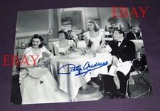 Patty Andrews Sisters signed photo Shemp Howard Three Stooges 