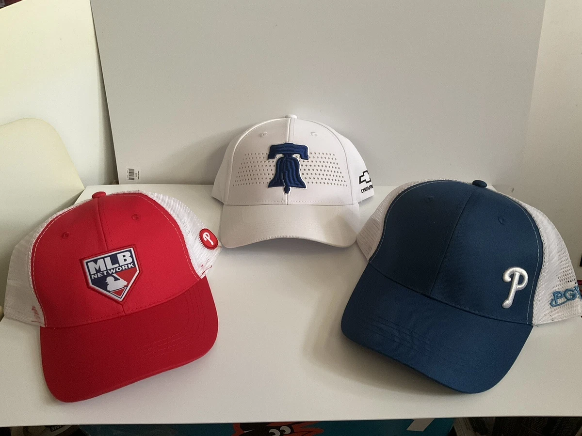 PHILLIES 2023 FATHERS DAY-MLB NETWORK-PGW MESH LOT 3 CAP/HAT SGA