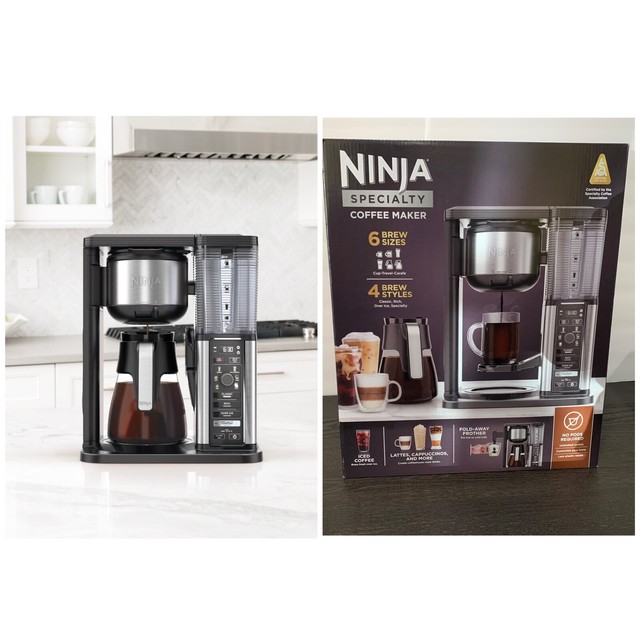Ninja CM400 Specialty Coffee Maker with Glass Carafe Black for sale