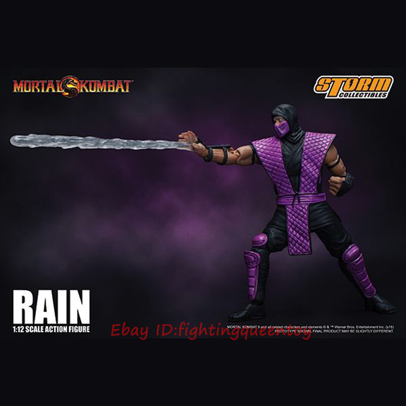 Storm Toys Mortal Kombat Rain Purple Color Ver. 1/12 Action Figure