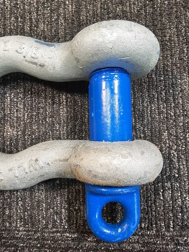 Campbell Anchor Screw Pin Shackle 13 1/2 T Working Load Limit, 1 3/8 - Picture 3 of 9