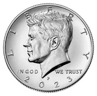 2023 (P) Uncirculated Kennedy Half Dollar Single Coin