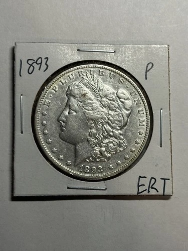 1893-P Morgan Silver Dollar XF Details Key Date