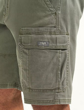Wrangler Cargo Shorts w/ Stretch Men's Relaxed Fit Olive Tech Pocket CHOOSE SIZE