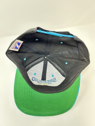 Vintage 1995 Brickyard 400 Snapback Hat Indy Motor Speedway Black & Teal NWT Bud - Picture 5 of 11