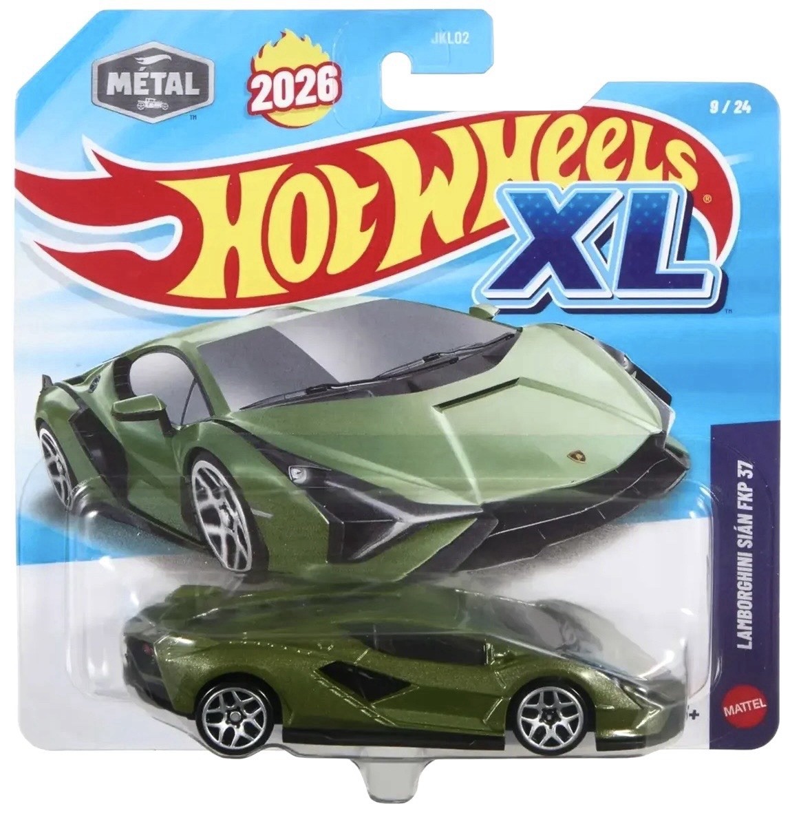 HOT WHEELS XL LAMBORGHINI SIAN FKP 37 1:43 SCALE 2026