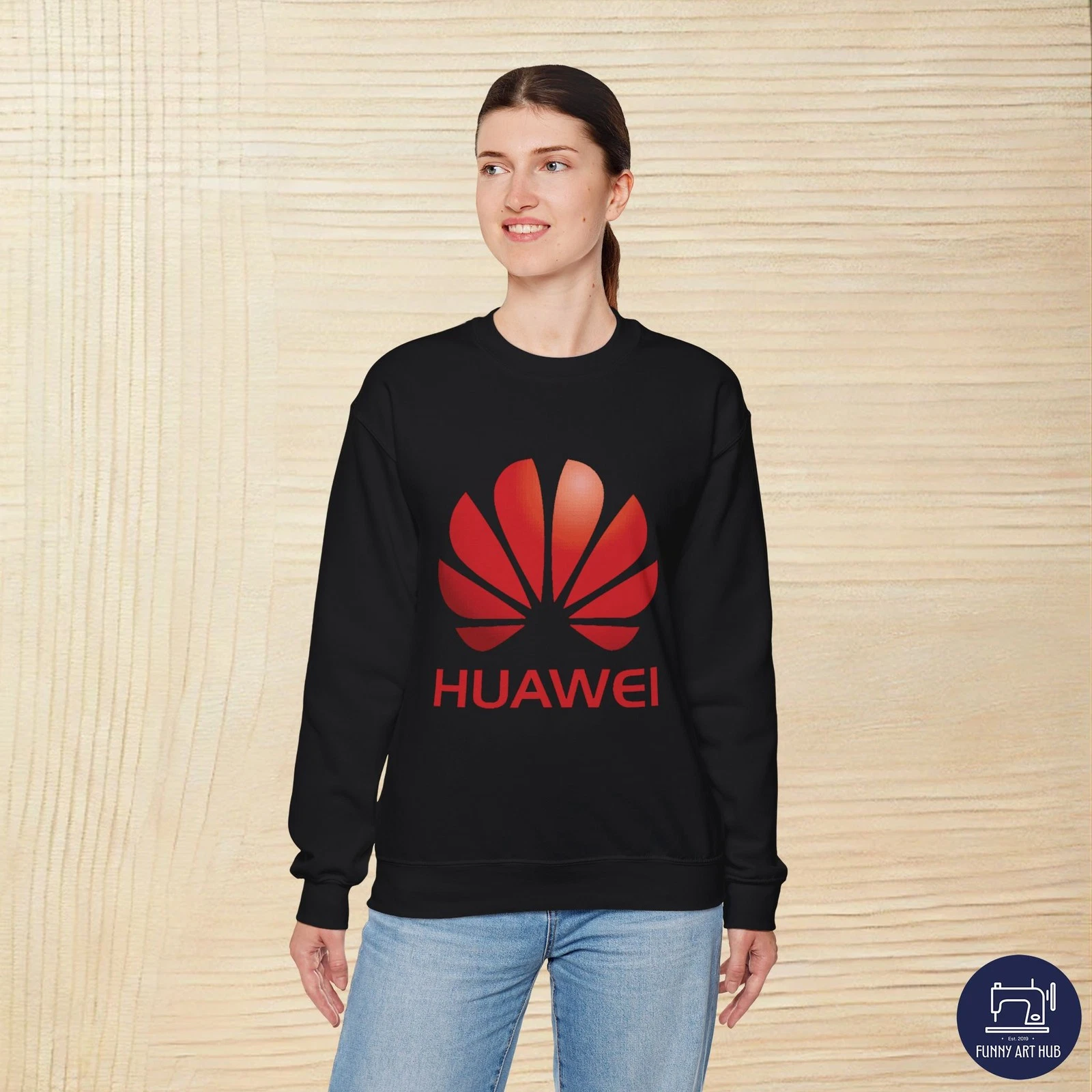 Huawei Logo Unisex Sweatshirt