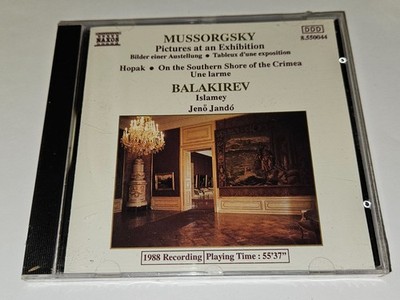 Mussorgsky Pictures at an Exhibition CD Balakirev Jeno Jando 1988 *NEW/SEALED*