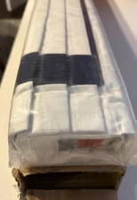 Pottery Barn Grosgrain Ribbon Cordless Roman Blackout Shade 36x64" - Ink - NEW