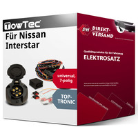 E-Satz 7Polig Universell für Nissan Interstar 06.2024-Jetzt Top