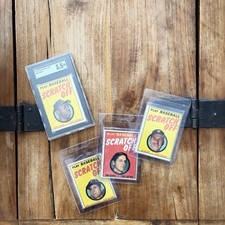 1970 Topps Scratch Offs Complete 24 Card Set w/ SGC Aaron UNMARKED UNSCRATCHED‼️