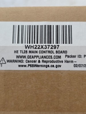 Brand new genuine GE  WH22X37297  Main Control Board Factory Sealed 