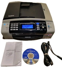 Brother MFC-490CW All-In-One Fax/Copy/Scan Printer Tested Comes With New Ink 