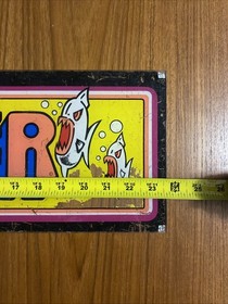 Swimmer Arcade Marquee ORIGINAL - (paint chipped