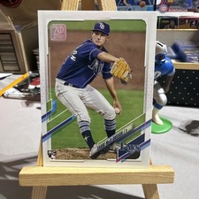 2021 Topps - Shane McClanahan #408 Blue Jersey (RC)