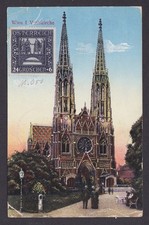 Postcard, Austria Vienna, Wien I Votivkirche