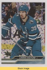 2023-24 Upper Deck Series 1 Speckled Foil Logan Couture #145 READ 19le