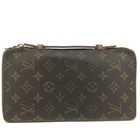 EGA Louis Vuitton Monogram Organizer de Voyage Travel Case Wallet Brown/7CA0537