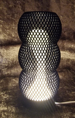 ''Einzigartiges 3D-gedrucktes LED-Licht - Statement-Dekor, BottleBoy Designs''