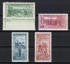 Czechoslovakia 1934 MNH Mi 322-325 Sc 195-198 Czechoslovakian Legion WWI **