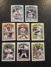 2013 Topps 1972 Mini Lot of 8 - Gehrig Mays Clemente Ryan Gwynn Ripken Williams 