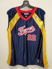 Vintage WNBA Indiana Fever Stephanie McCarty #22 Blue Jersey Size XL 