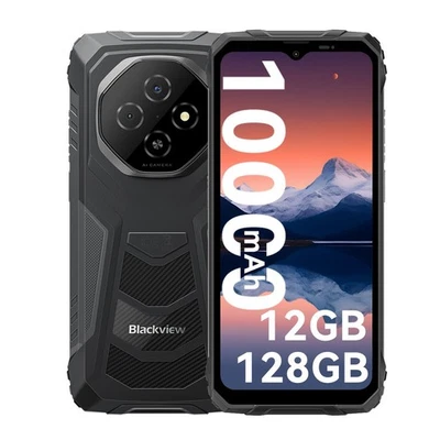 Blackview FORT 1 4G Outdoor Smartphone 12GB+128GB 10000mAh Android 15 Handy NFC