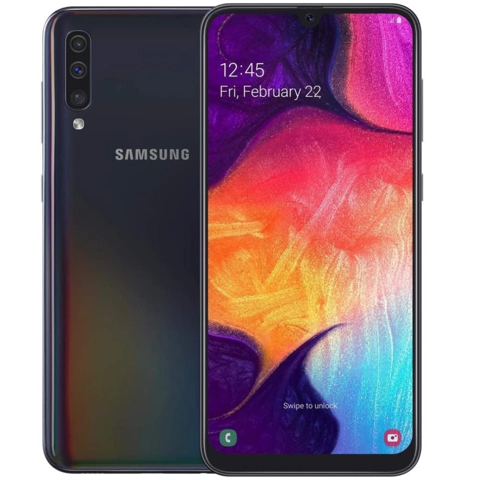 Samsung Galaxy A50 - 128GB - SM-A505F - Dual-Sim - Ohne Simlock - Ohne Vertrag - Bild 2 von 4