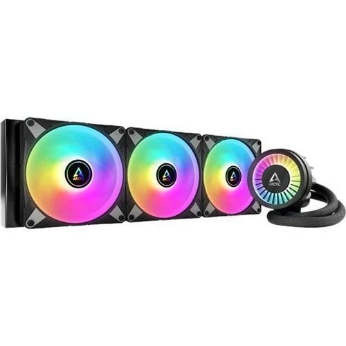 Arctic Liquid Freezer III 420 ARGB All-In-One Hydro CPU Cooler, Black, 3x140mm 