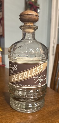 Peerless Kentucky Double Oak Rye Straight Whiskey 750 ML.  EMPTY BOTTLE
