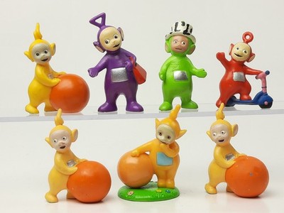 PVC 6x Teletubbies Bullyland Vintage 1996 + Applause -- 7x Figures