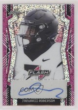 2022 Leaf Flash Portrait Pink Metalized Sparkles /15 Jaquarii Roberson Auto 0u66