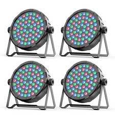 60 LED RGB Par Light Stage Lighting DMX Party DJ Disco Show Wash Lights Uplights